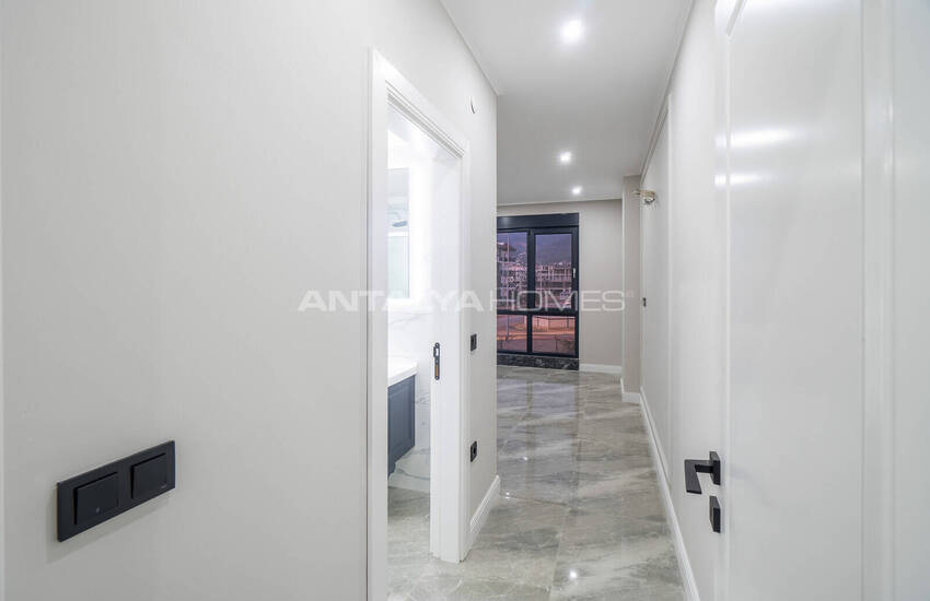 Новые Квартиры в Комплексе с Фитнесом и Сауной в Алании 30