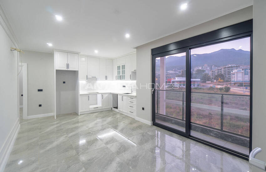 Новые Квартиры в Комплексе с Фитнесом и Сауной в Алании 23