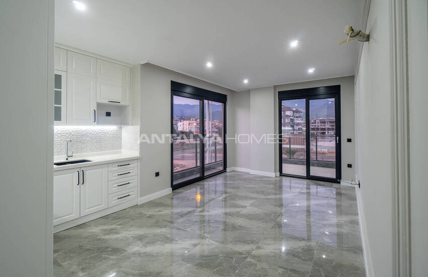 Новые Квартиры в Комплексе с Фитнесом и Сауной в Алании 26