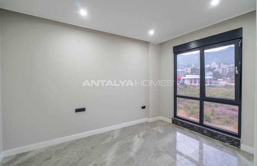 Новые Квартиры в Комплексе с Фитнесом и Сауной в Алании 28