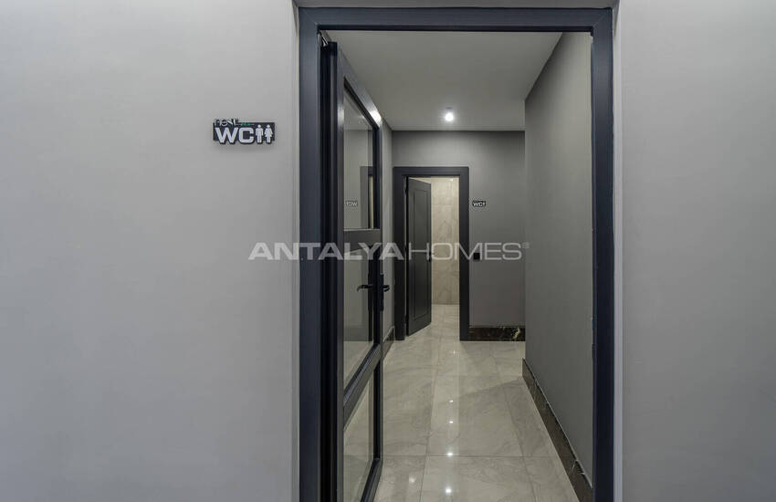 Новые Квартиры в Комплексе с Фитнесом и Сауной в Алании 21