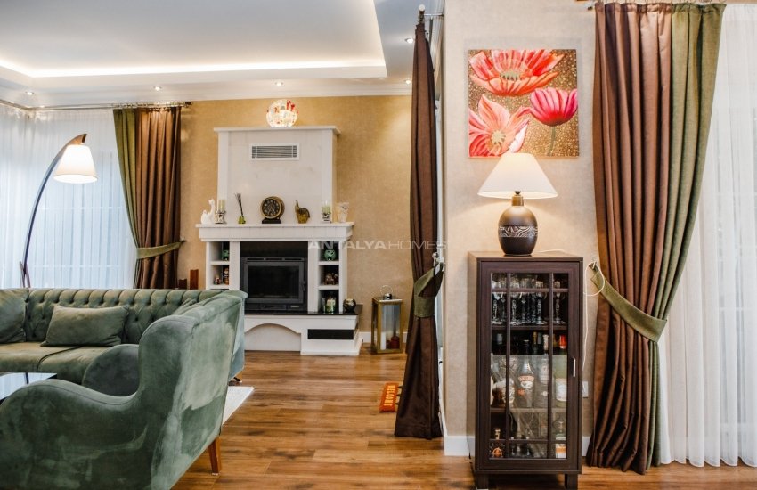 Lara Güzeloba'da Özel Havuzlu ve Bahçeli Dubleks Villa 19