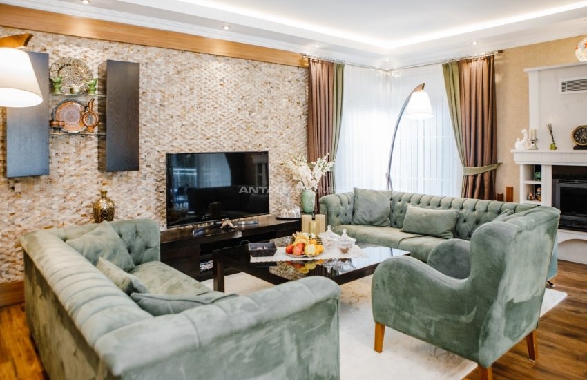 Lara Güzeloba'da Özel Havuzlu ve Bahçeli Dubleks Villa 20