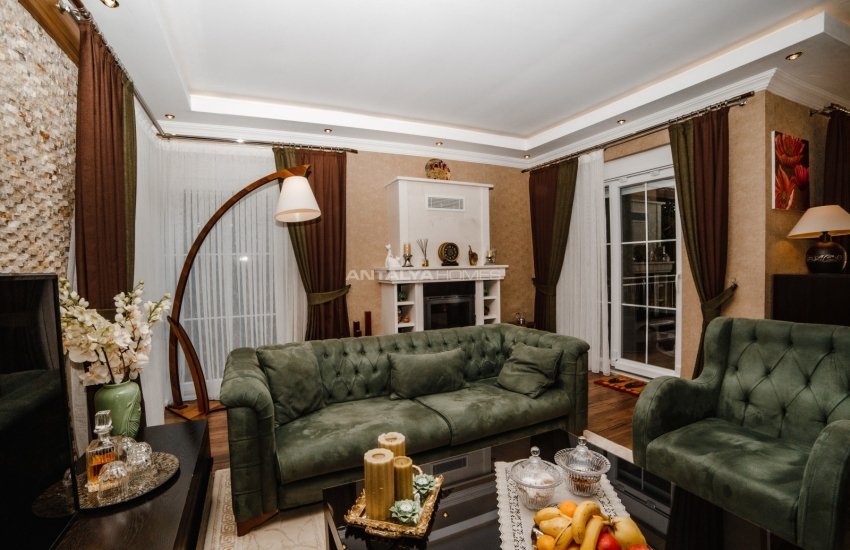 Lara Güzeloba'da Özel Havuzlu ve Bahçeli Dubleks Villa 16