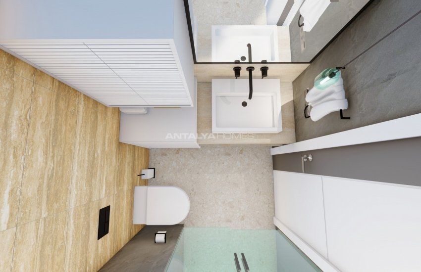 High-ceilinged Apartments Close to All Amenities in Alanya 24