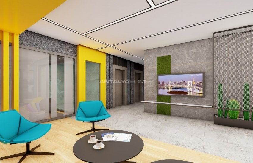 High-ceilinged Apartments Close to All Amenities in Alanya 16