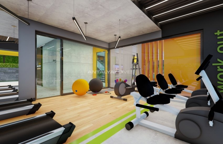 High-ceilinged Apartments Close to All Amenities in Alanya 18