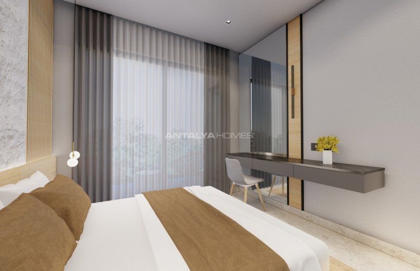 High-ceilinged Apartments Close to All Amenities in Alanya 21