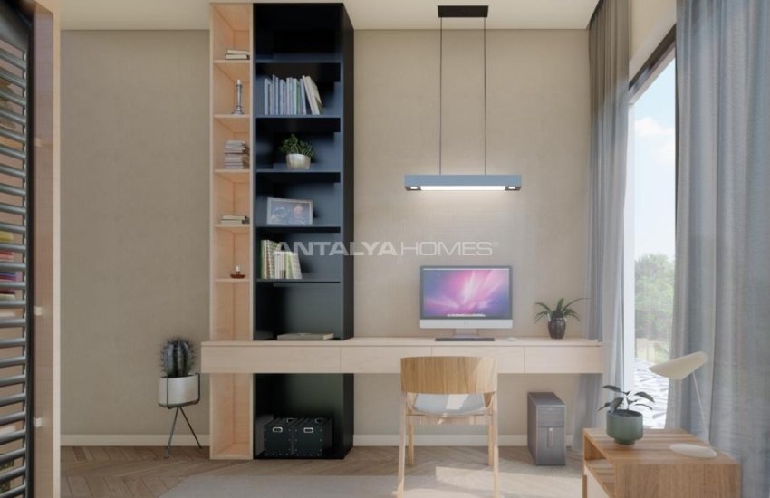 Excellent 3 Bedroom Villas with Parking Lots in Konyaaltı 18