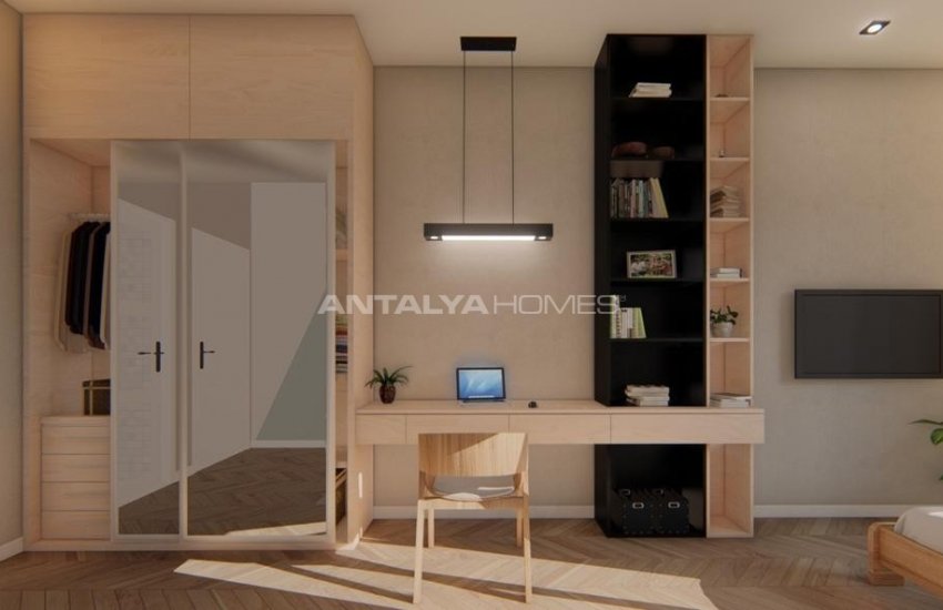 Excellent 3 Bedroom Villas with Parking Lots in Konyaaltı 19