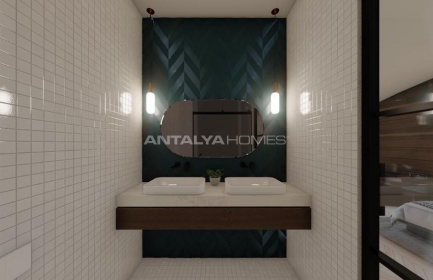 Excellent 3 Bedroom Villas with Parking Lots in Konyaaltı 20