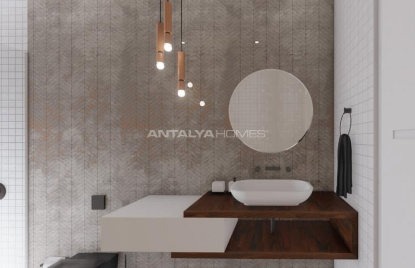 Excellent 3 Bedroom Villas with Parking Lots in Konyaaltı 23