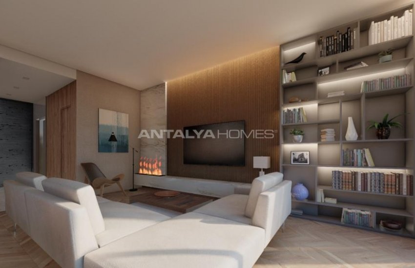 Excellent 3 Bedroom Villas with Parking Lots in Konyaaltı 9