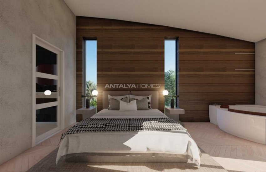 Excellent 3 Bedroom Villas with Parking Lots in Konyaaltı 13