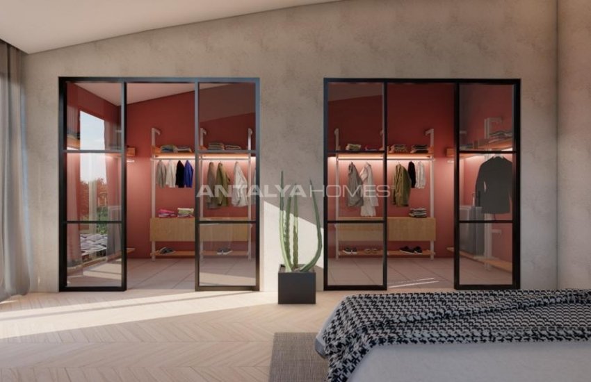 Excellent 3 Bedroom Villas with Parking Lots in Konyaaltı 14