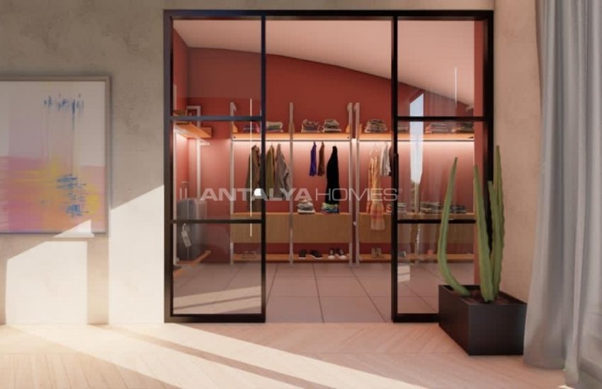 Excellent 3 Bedroom Villas with Parking Lots in Konyaaltı 15