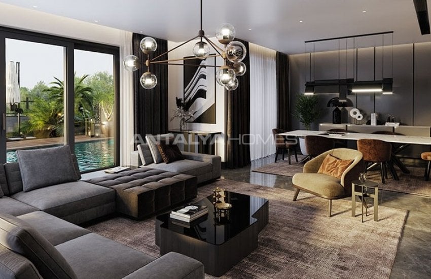 Villas with Private Pools and Spacious Gardens in Antalya 11