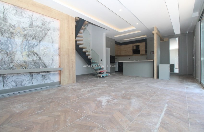 Новые Сдвоенные Виллы в Анталии с Видом на Природу 9