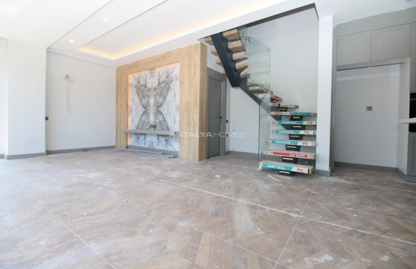 Новые Сдвоенные Виллы в Анталии с Видом на Природу 10