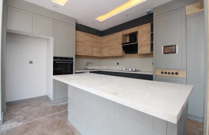 Новые Сдвоенные Виллы в Анталии с Видом на Природу 13