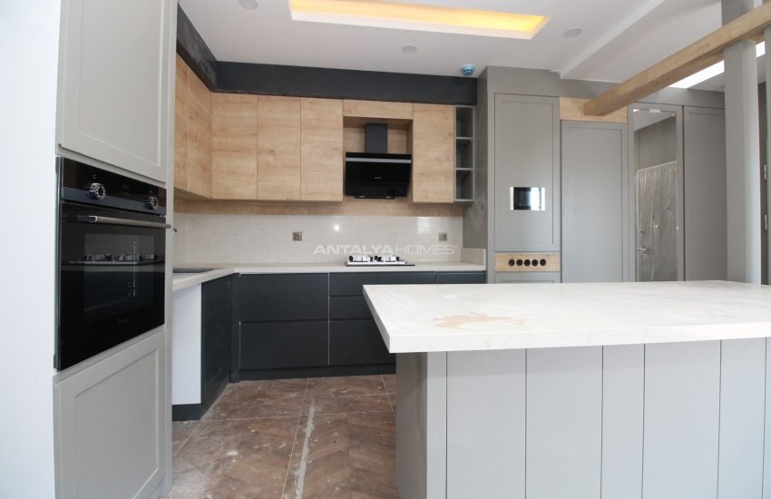 Новые Сдвоенные Виллы в Анталии с Видом на Природу 15