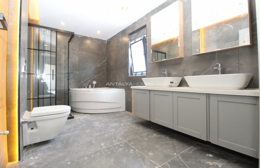 Новые Сдвоенные Виллы в Анталии с Видом на Природу 19