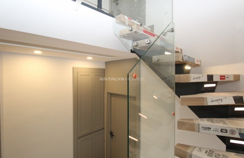 Новые Сдвоенные Виллы в Анталии с Видом на Природу 33