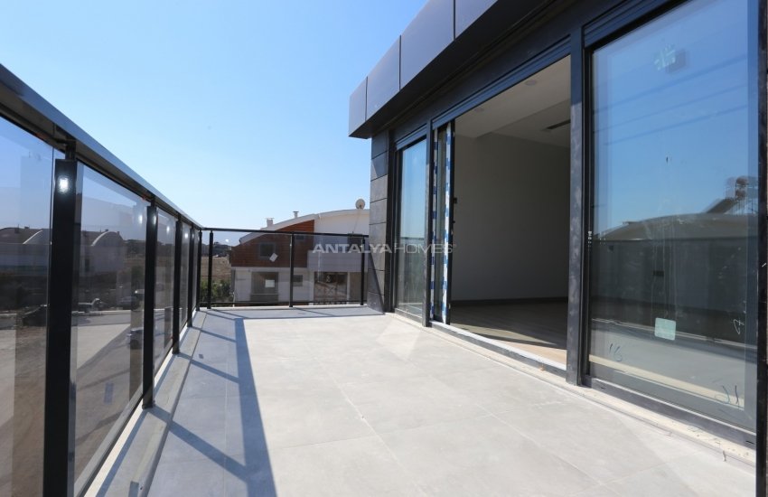 Новые Сдвоенные Виллы в Анталии с Видом на Природу 35