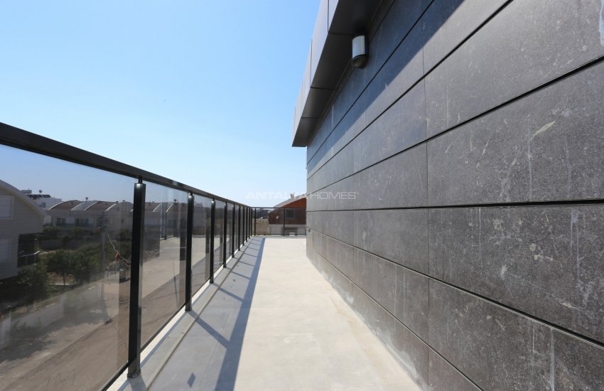 Новые Сдвоенные Виллы в Анталии с Видом на Природу 37