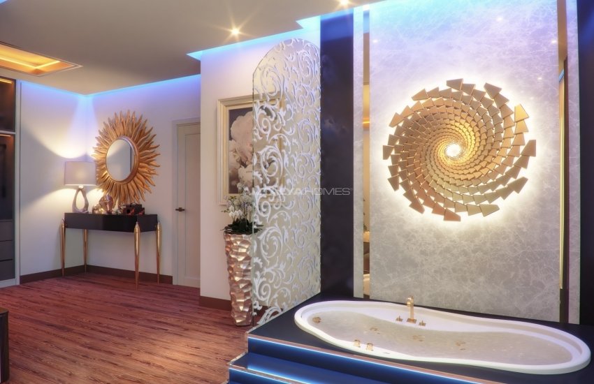 Элитная Недвижимость с Частным Пляжем в Алании, Махмутлар 29