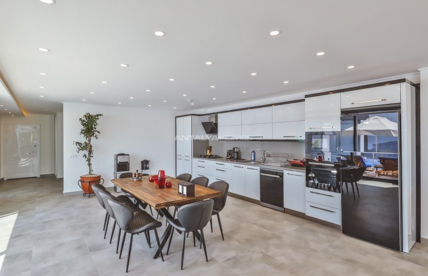 Spacious and Modern Villas with Panoramic Sea View in Kalkan 29