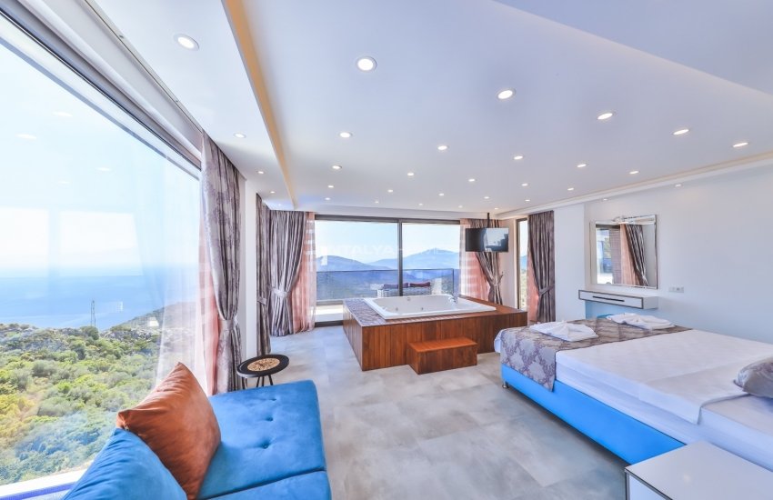 Spacious and Modern Villas with Panoramic Sea View in Kalkan 12
