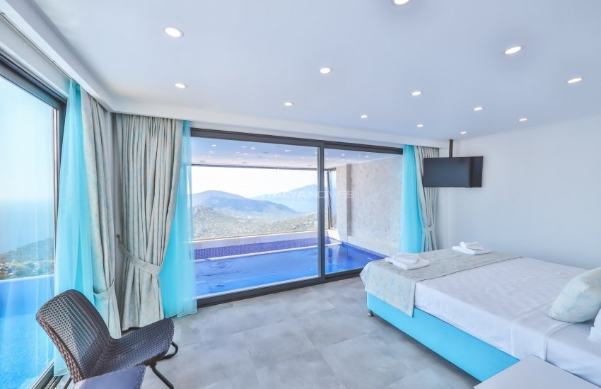 Spacious and Modern Villas with Panoramic Sea View in Kalkan 32