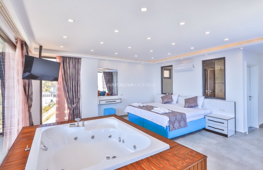 Spacious and Modern Villas with Panoramic Sea View in Kalkan 13