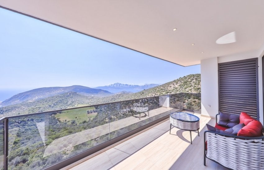 Spacious and Modern Villas with Panoramic Sea View in Kalkan 14