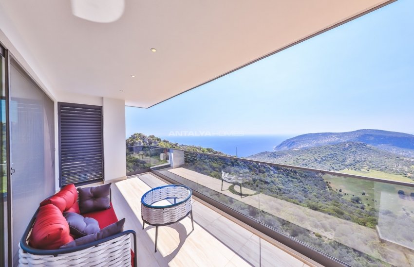 Spacious and Modern Villas with Panoramic Sea View in Kalkan 15