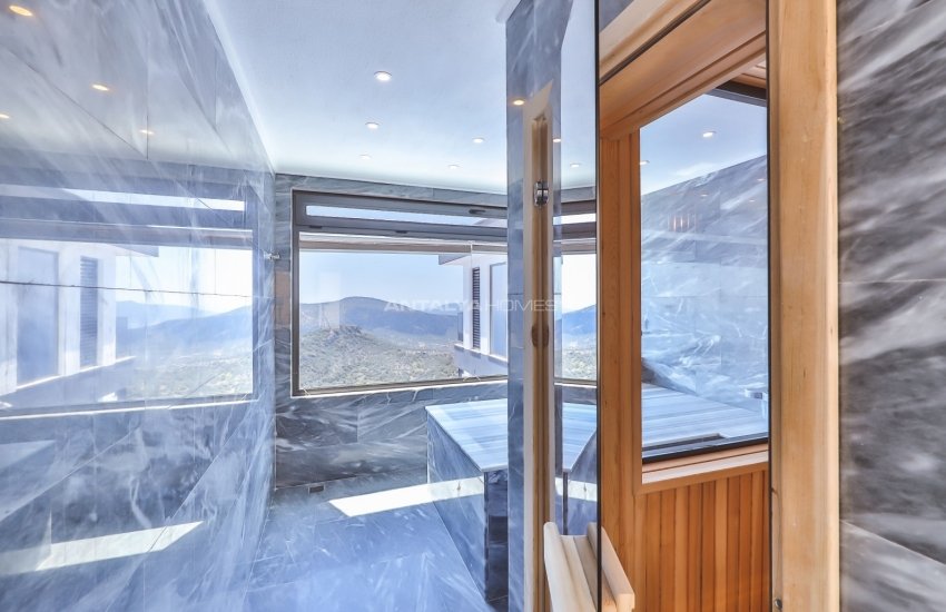 Spacious and Modern Villas with Panoramic Sea View in Kalkan 19