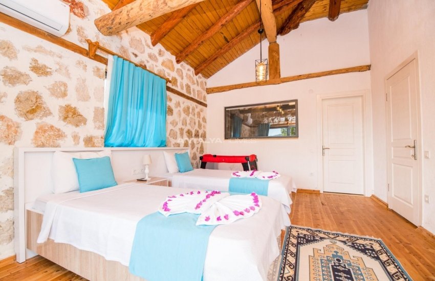 Mountain House with a Swimming Pool in Kas, Islamlar Village 13