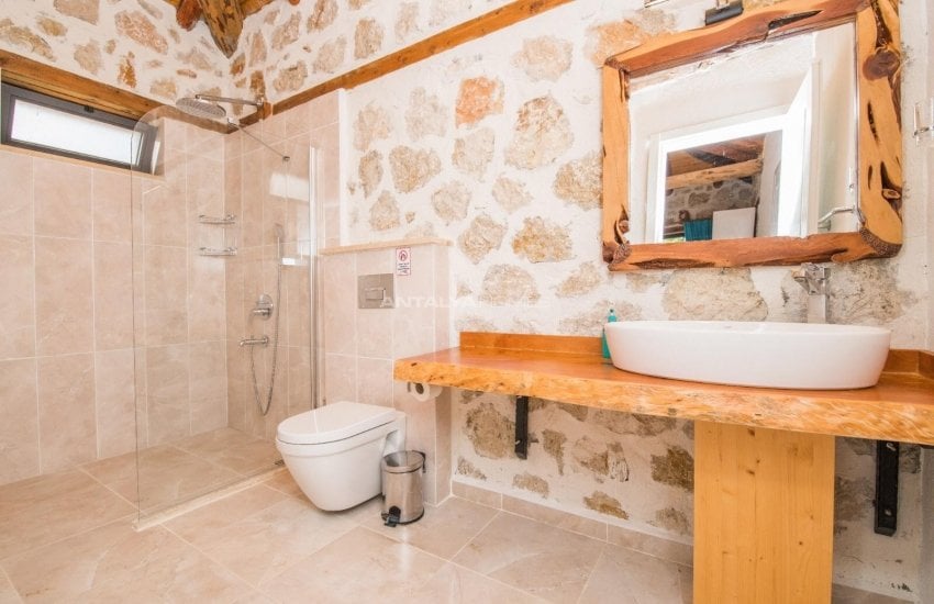 Mountain House with a Swimming Pool in Kas, Islamlar Village 15