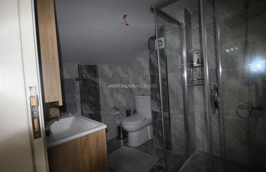 Triplex Semi-detached House in Manavgat Colakli with Garden 49