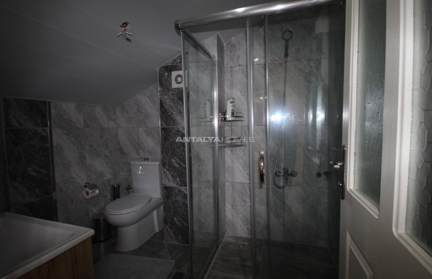 Triplex Semi-detached House in Manavgat Colakli with Garden 50