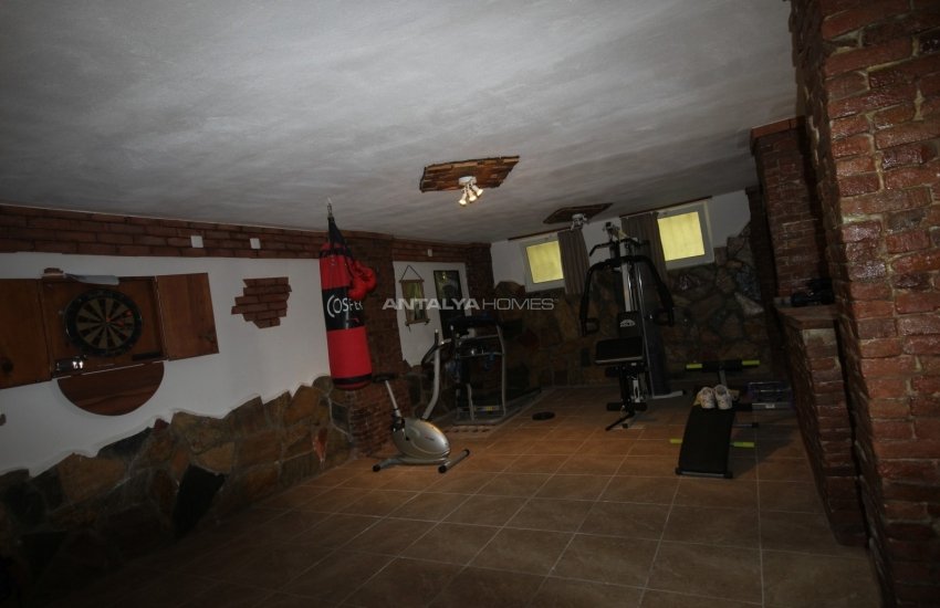 Triplex Semi-detached House in Manavgat Colakli with Garden 55