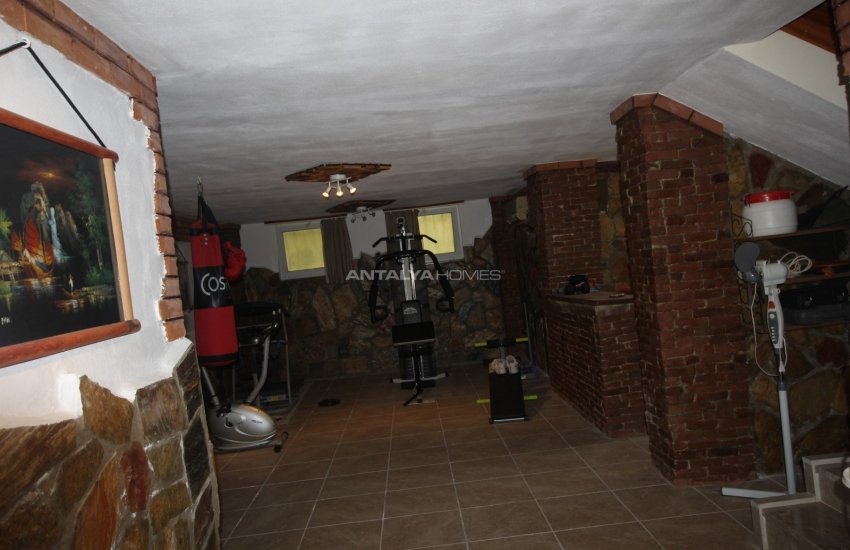 Triplex Semi-detached House in Manavgat Colakli with Garden 56