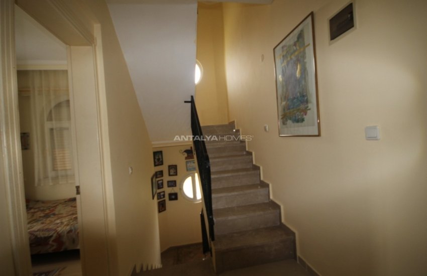 Triplex Semi-detached House in Manavgat Colakli with Garden 58