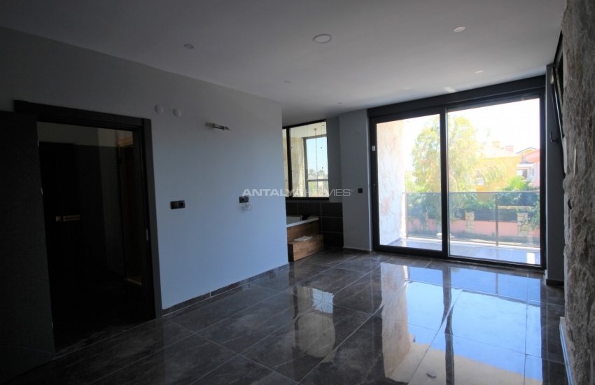 Modernly Designed Detached Stone Villas with Pool in Belek 31