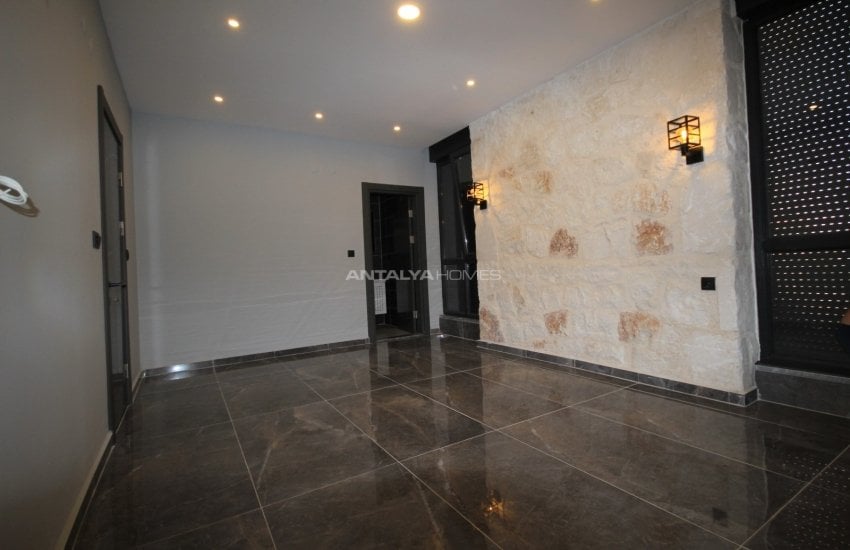 Modernly Designed Detached Stone Villas with Pool in Belek 43