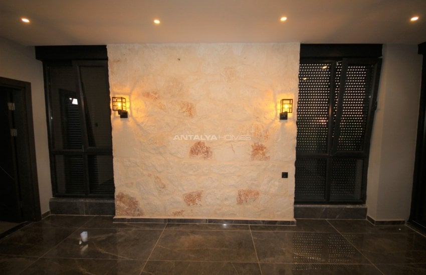 Modernly Designed Detached Stone Villas with Pool in Belek 45