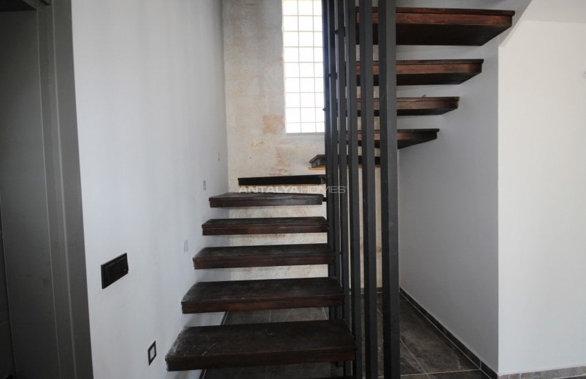 Modernly Designed Detached Stone Villas with Pool in Belek 64