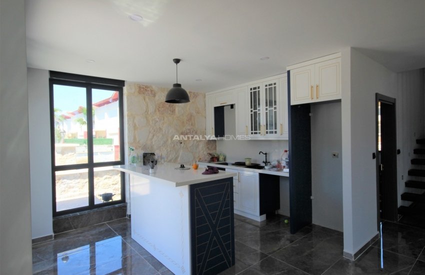 Modernly Designed Detached Stone Villas with Pool in Belek 34
