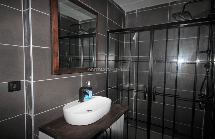 Modernly Designed Detached Stone Villas with Pool in Belek 75